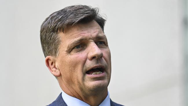 Angus Taylor wants the underground option to be further investigated. Picture: NCA NewsWire / Martin Ollman