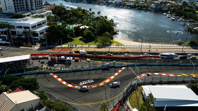 Boost Mobile Gold Coast 500 track, 2002. Picture: Daniel Kalisz