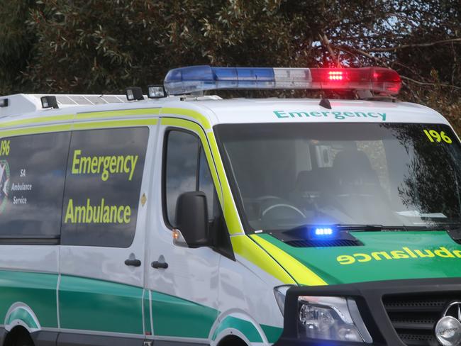 24/7/15 - a car accident on Horrocks Hwy in Morn Hill.Picture Simon Cross
