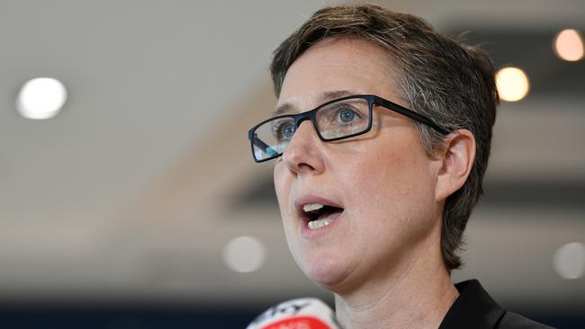 Secretary of the ACTU Sally McManus, who is part-owner of polling company uComms. Picture: AAP Image/Joel Carrett