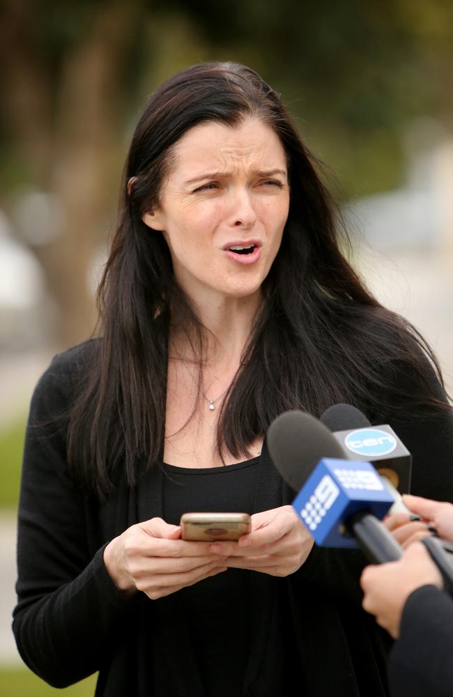 Amber Harrison slammed the “boys club” culture. Picture: Stuart McEvoy for the Australian.