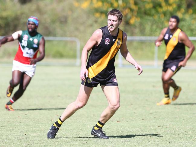 Darcy Keast of the North Cairns Tigers. Picture: Harry Murtough