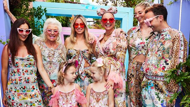 Celebrated Australian designer, Camilla Franks, has collaborated with Disney with the collection to be released in March. Picture: Supplied