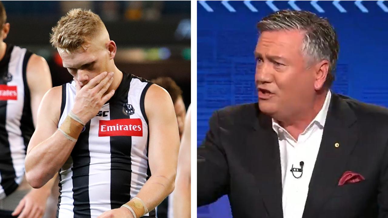 Adam Treloar left Collingwood as Eddie McGuire defends the trade period.