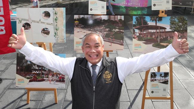 Gold Coast Mayor Tom Tate. Picture Glenn Hampson