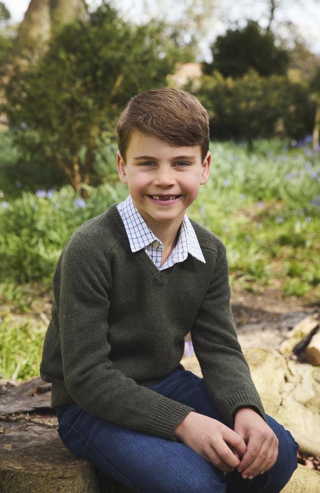 Louis turned seven last week. Picture: @KensingtonRoyal/ Josh Shinner