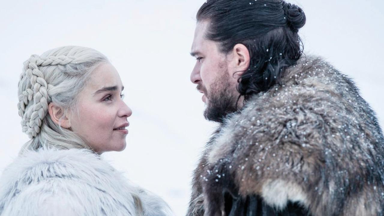 Daenerys Targaryen and Jon Snow. Picture: HBO