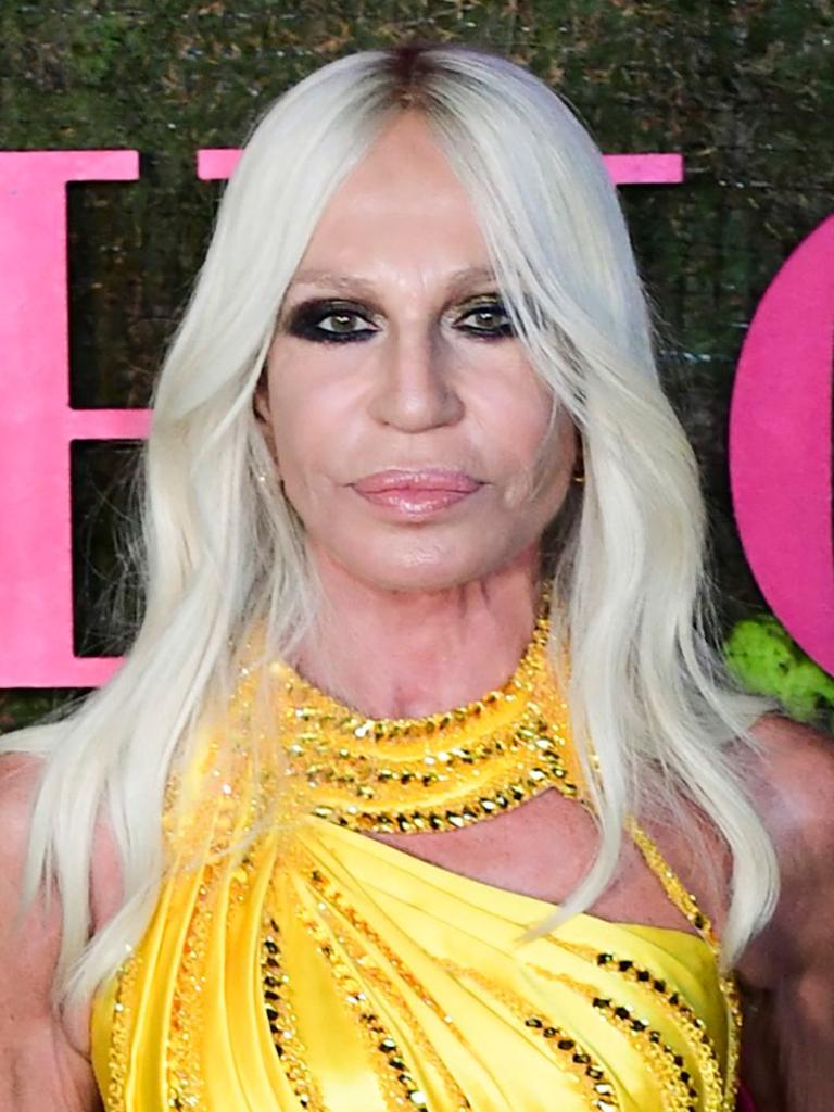 Donatella Versace will remain as the company’s creative director. Picture: AFP