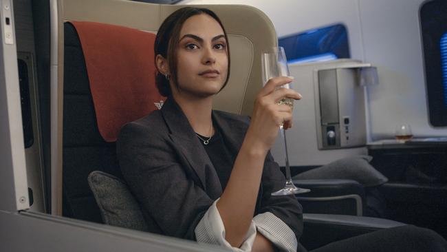 Camila Mendes stars as Ana Santos in Upgraded.