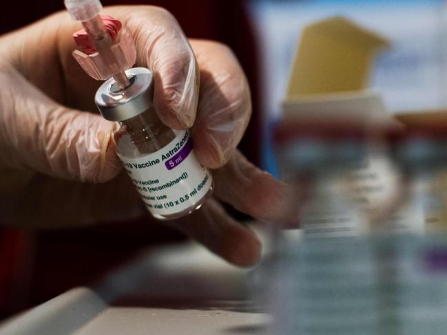 A vaccine to protect against variants of coronavirus might be six months away, says AstraZeneca. Picture: AFP