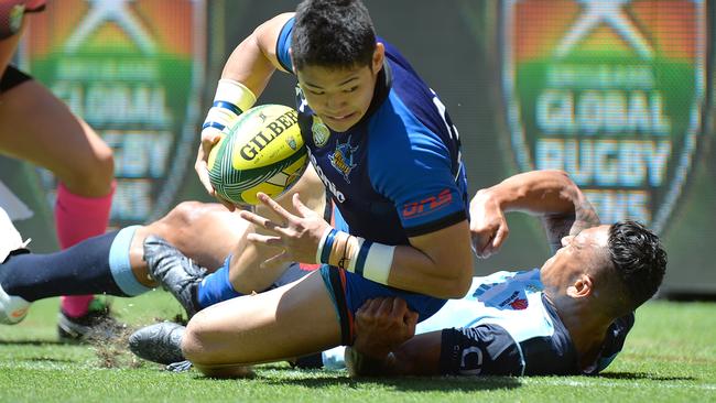 Japanese underdogs Panasonic Wild Knights sprung a surprise with a well earned win over the NSW Waratahs in Brisbane.