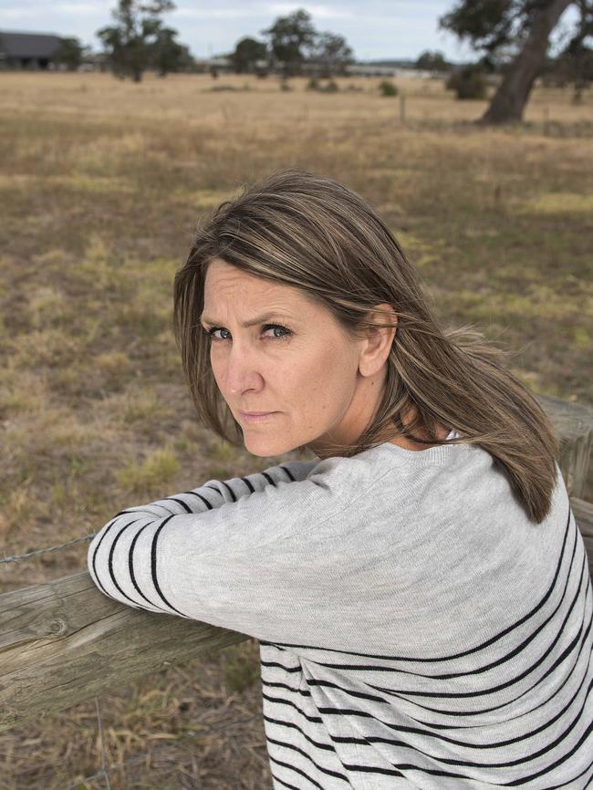 Volunteer wildlife carer, Krysti Severi, is concerned about the welfare of the trapped kangaroos. Picture: Ellen Smith