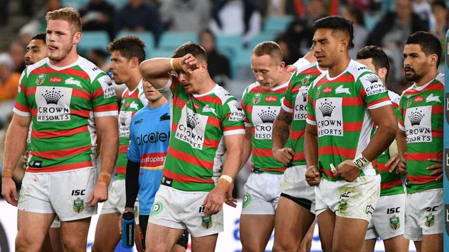 South Sydney will be looking to bounce back from a rare defeat last round. (AAP Image/Mick Tsikas)