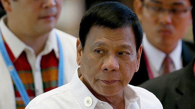 Philippine President Rodrigo Duterte has begun to temper his language in the war on drugs.