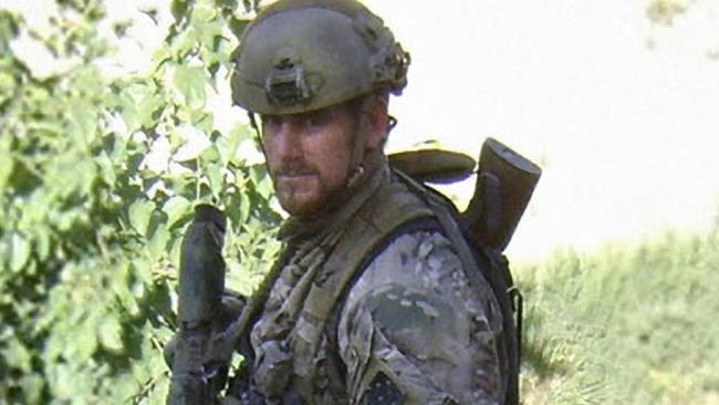 SAS Corporal Ben Roberts-Smith photographed immediately after the action that won him the Victoria Cross in Afghanistan. Picture: Supplied