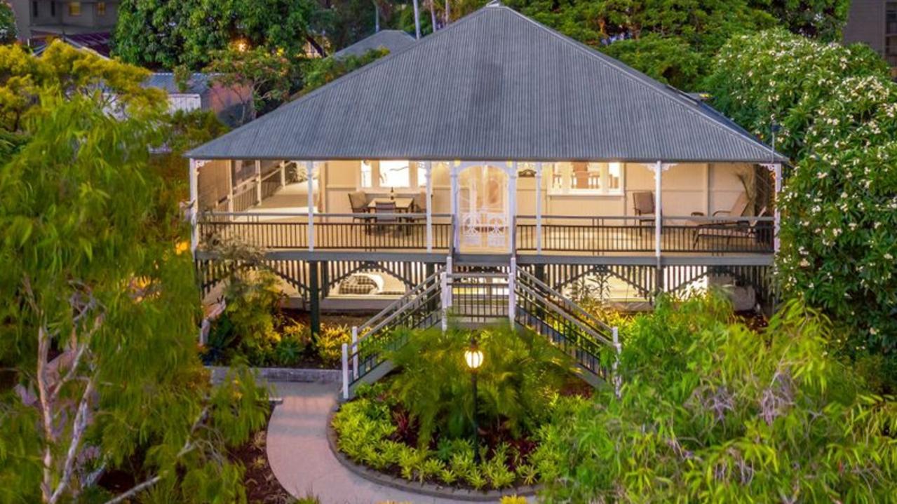This house at 100 Henderson St, Bulimba, is for sale.