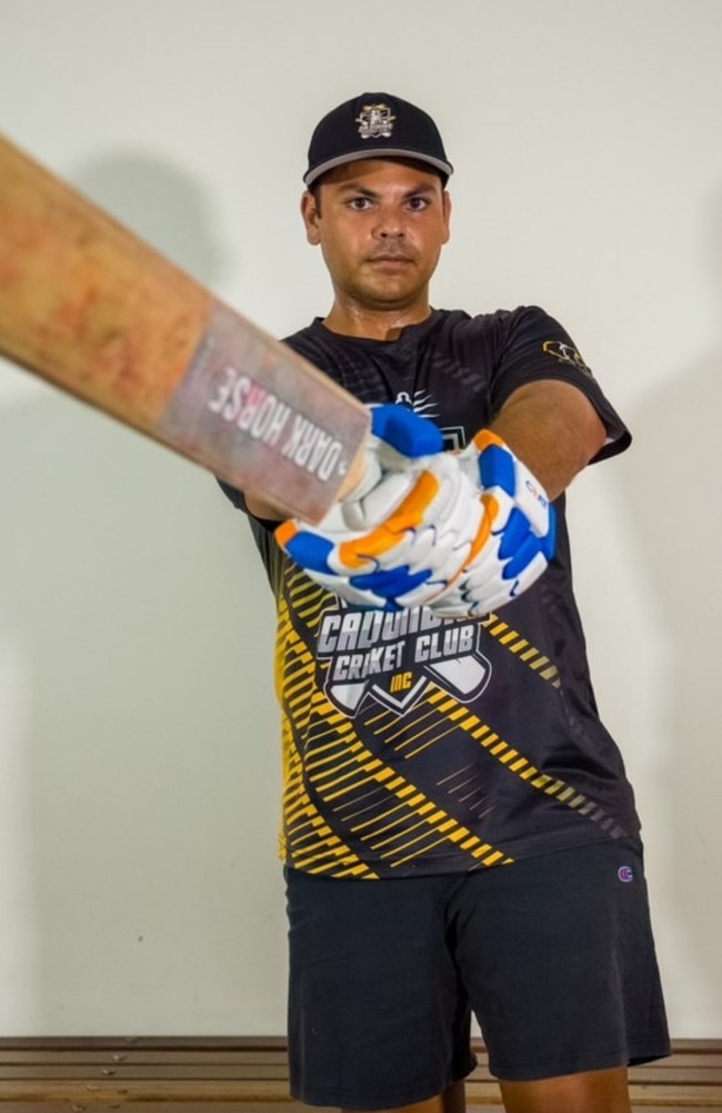 Caloundra cricketer Adrian Anderiesz.