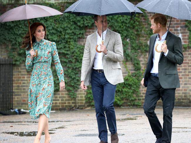 The royal trip have worked together for years to raise awareness about mental health and homelessness, among other issues. Picture: Chris Jackson/Getty Images.