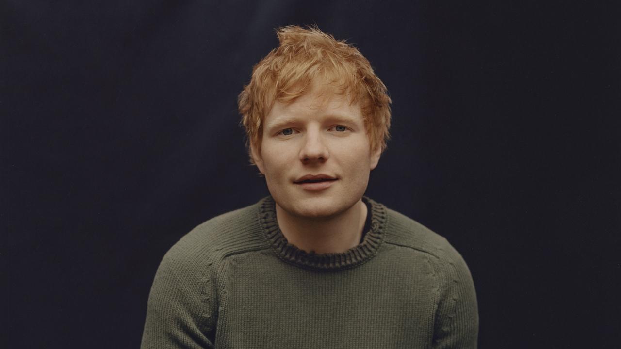 Sheeran plans to continue his publicity commitments from home. Picture: Supplied/Warner Music