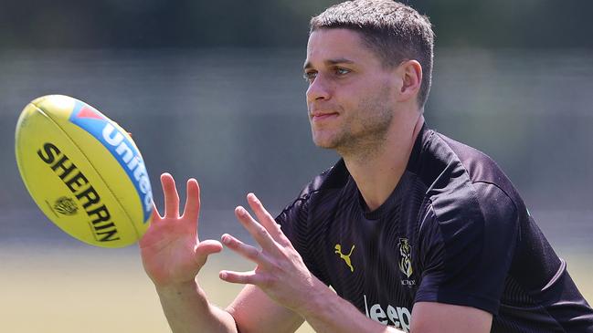 Dion Prestia feared his season was over when he injured his ankle in Round 4.