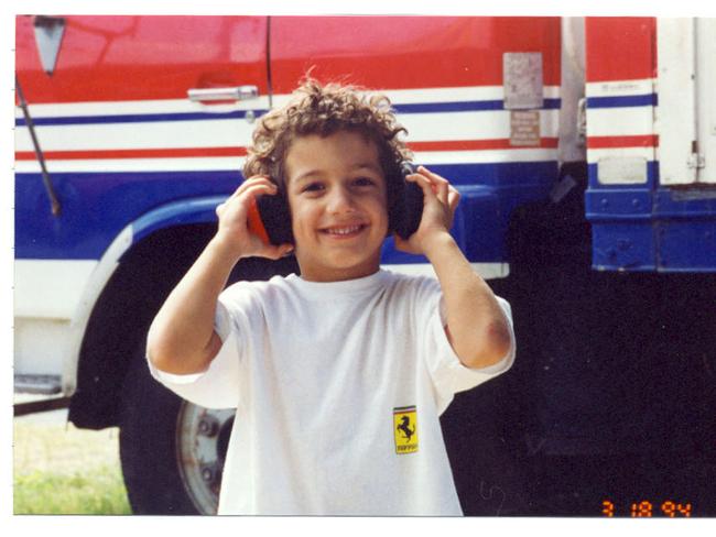 Daniel Ricciardo was always happiest around cars and go-karts as a youngster.
