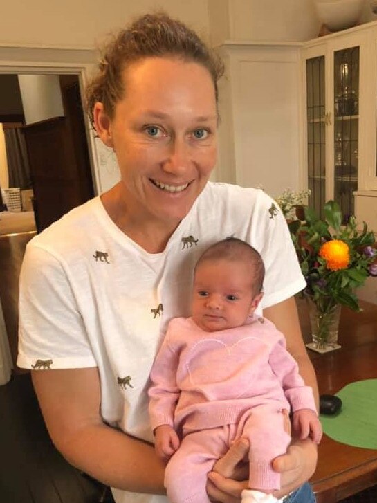 Stosur enjoys her new role as a mum. Picture: Instagram