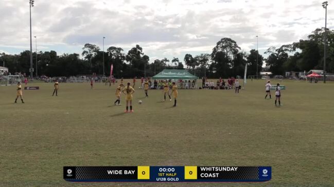 Replay: FQ Wide Bay North v FQ Whitsunday Coast  (U12 girls gold) - Football Queensland Junior Cup Day 3