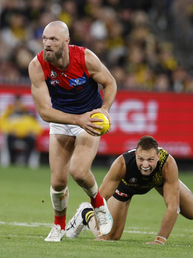 Gawn was pivotal for Melbourne. Pic: Michael Klein