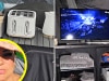 Mum's extravagant camping set up divides internet