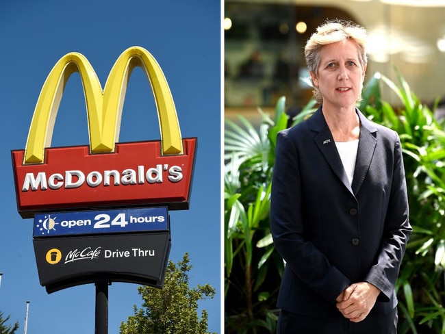 One of the country's biggest companies, McDonald's, is opposing an ACTU-backed application to make the fast food giant negotiate a new multi-employer deal, and ACTU secretary Sally McManus