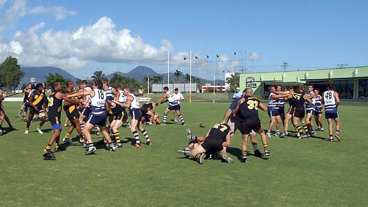 2004 AFL Cairns grand final between North Cairns and Port Douglas. Photo: Michael Watt.