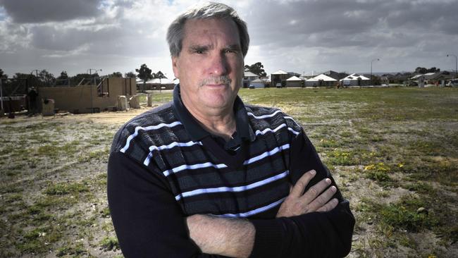 AFL legend Peter Busostow is fighting a devastating health battle. Picture: Theo Fakos