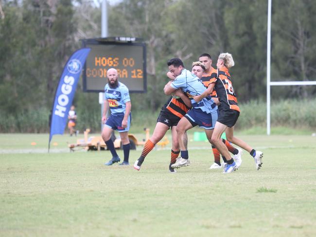 GCDRU round 2. Helensvale vs. Coomera. 2nd Grade. Jacob Lawde. 13 April 2024 Helensvale Picture by Richard Gosling