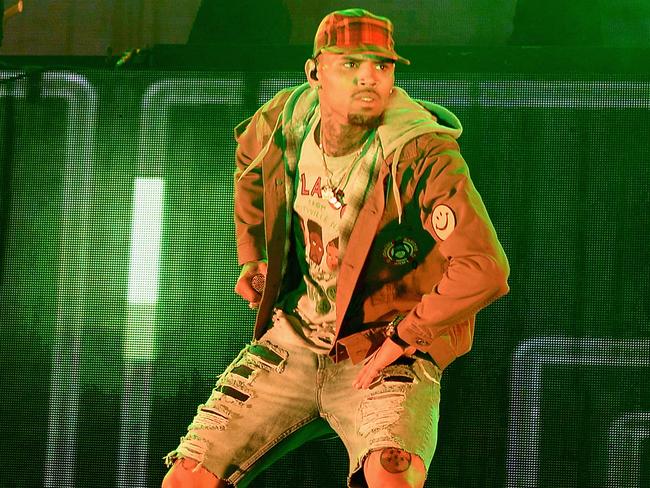 Chris Brown, pictured at American Airlines Arena in Miami, Florida, on September 3, 2015, is returning to tour Australia. Picture: Gustavo Caballero / Getty Images