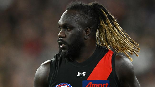 Anthony McDonald-Tipungwuti played his last game with Essendon in Round 24 of the 2023 season. Quinn Rooney/Getty Images