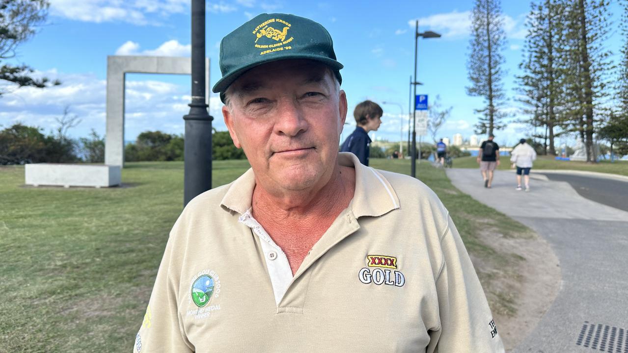 Palmwoods resident Graham Simmons said he would have liked to have seen the heavy rail project completed 20 years ago.