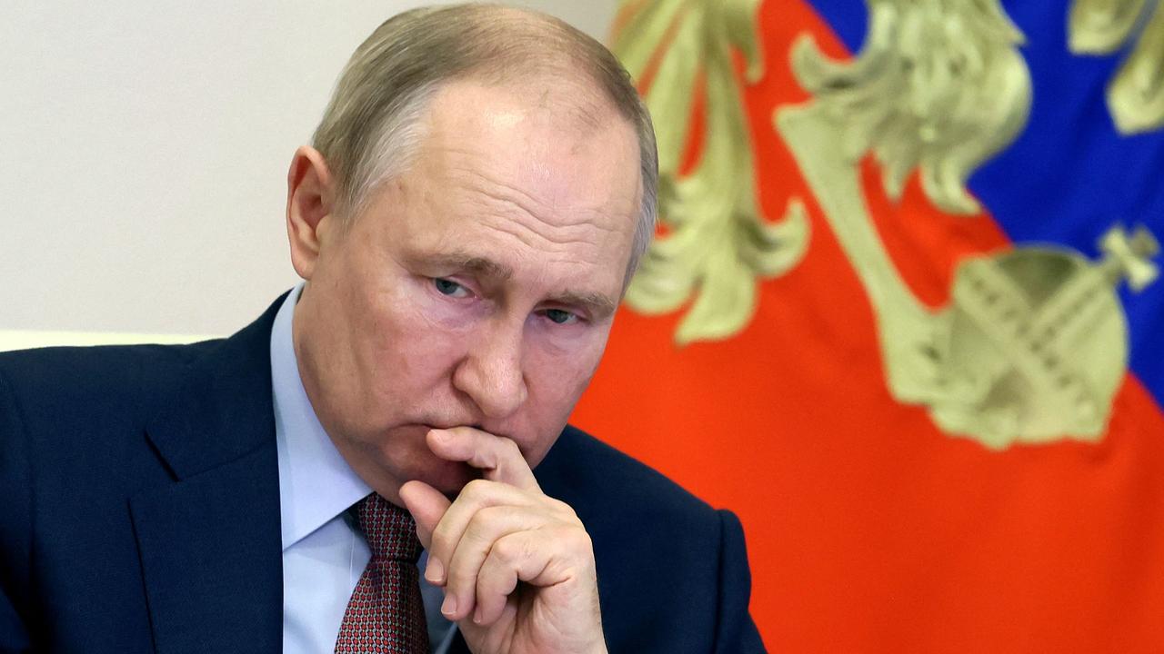 It has been seen as a sign of Russian President Vladimir Putin’s growing desperation. Picture: Mikhail Metzel/Sputnik/AFP