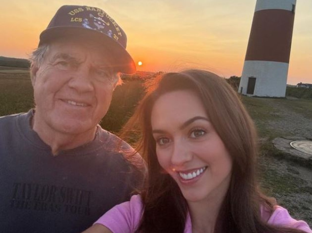 Bill Belichick and girlfriend Jordon Hudson.