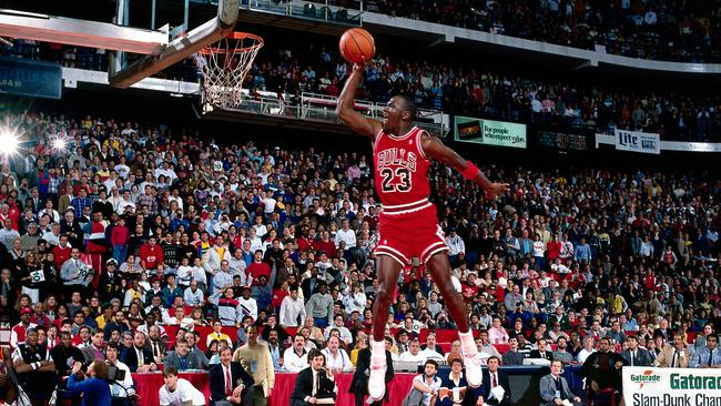 Michael Jordan of the Chicago Bulls. Picture: Andrew D. Bernstein/NBAE/Getty Images