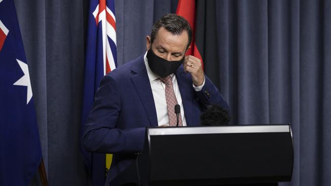 Lockdown aficionado Mark McGowan. (Photo by Matt Jelonek/Getty Images)