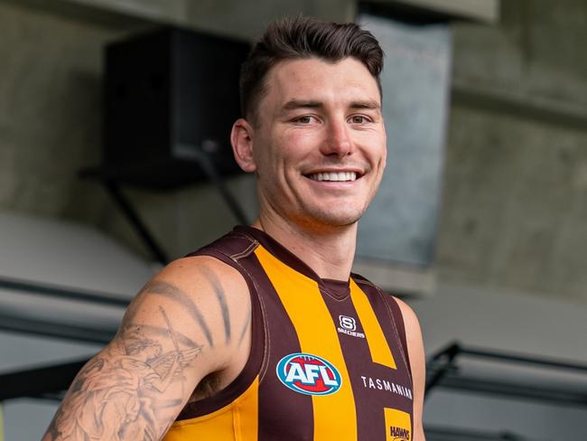 Josh Battle recently signed a big deal at the Hawks. Picture: Hawthorn FC