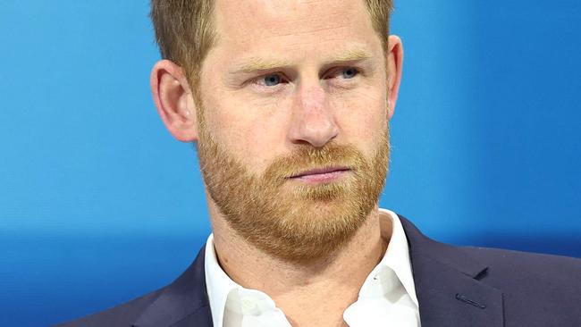 NEW YORK, NEW YORK - DECEMBER 04: Prince Harry, The Duke of Sussex, looks out into the crowd during the New York Times annual DealBook summit at Jazz at Lincoln Center on December 04, 2024 in New York City. The NYT summit with Ross Sorkin returns with interviews on the main stage including Sam Altman, co-founder and C.E.O. of OpenAI, Jeff Bezos, founder and executive chairman of Amazon and owner of the Washington Post, former U.S. President Bill Clinton and Prince Harry, The Duke of Sussex, among others. The discussions will touch on topics such as business, politics and culture.   Michael M. Santiago/Getty Images/AFP (Photo by Michael M. Santiago / GETTY IMAGES NORTH AMERICA / Getty Images via AFP)