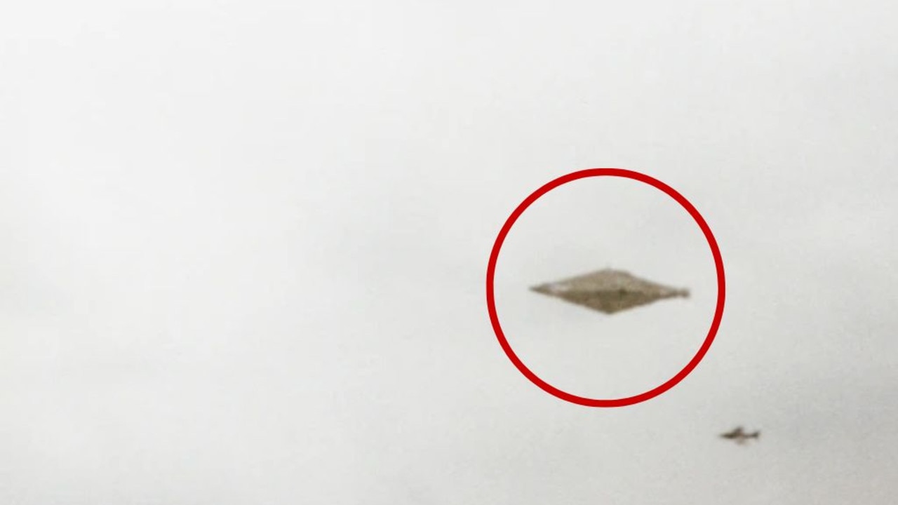 Previously suppressed documents have revealed the secret behind the world’s most famous UFO photo. Picture: Supplied