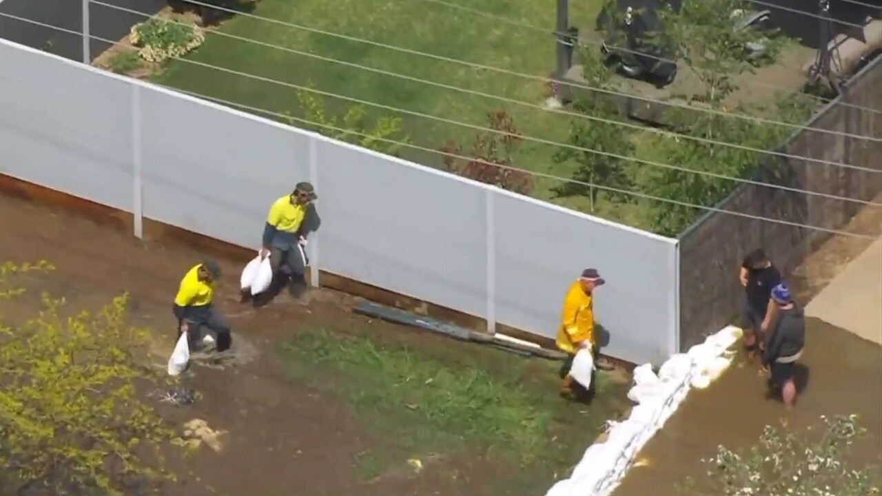 Major flooding occurring in Shepparton