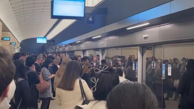 The fault had flow-on effects across the network. Picture: Supplied.