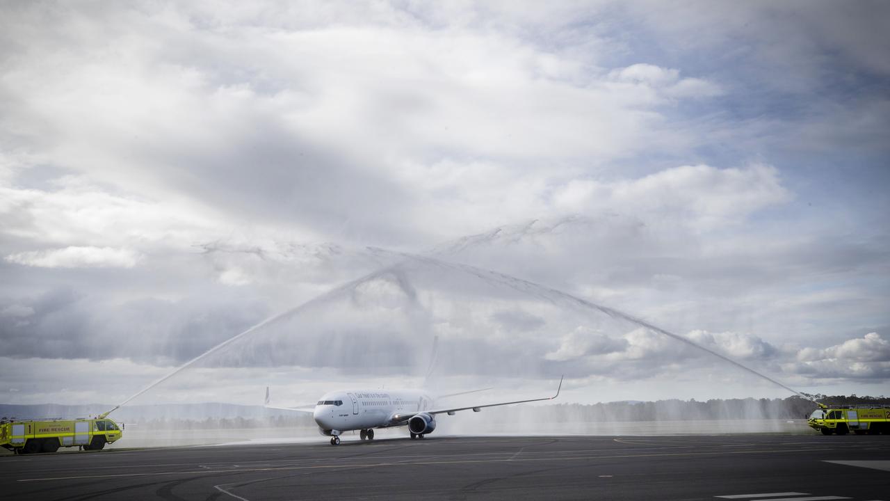 Rex runs first flight from Melbourne to Hobart The Mercury