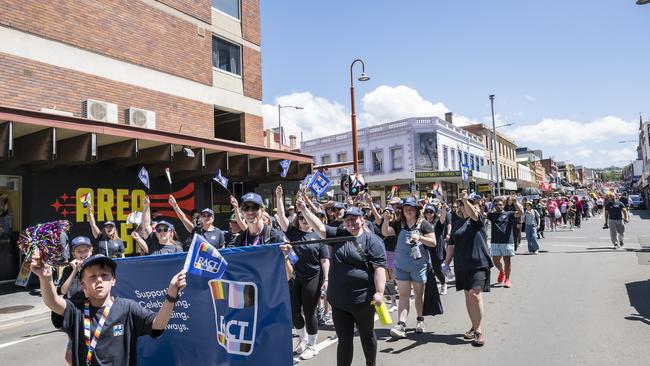 TAS Pride Parade. Picture: Caroline Tan