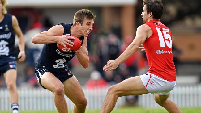 Joel Cross in action for South Adelaide. Picture: Tom Huntley