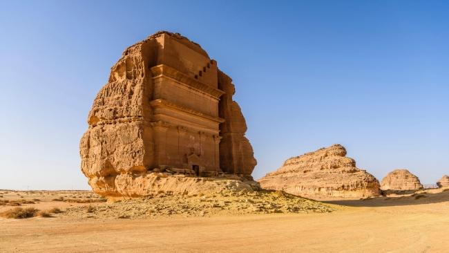 The Nabataean tombs of Hegra are one of Saudi Arabia's top attractions.