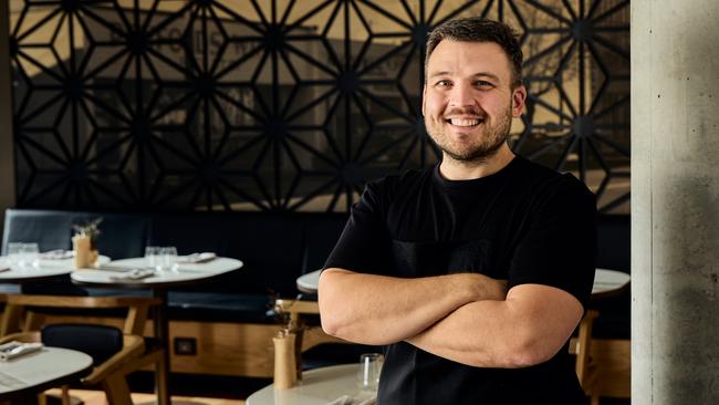 Inside new Adelaide restaurant Storehouse Flinders East. Chef Brent Potuszynski.